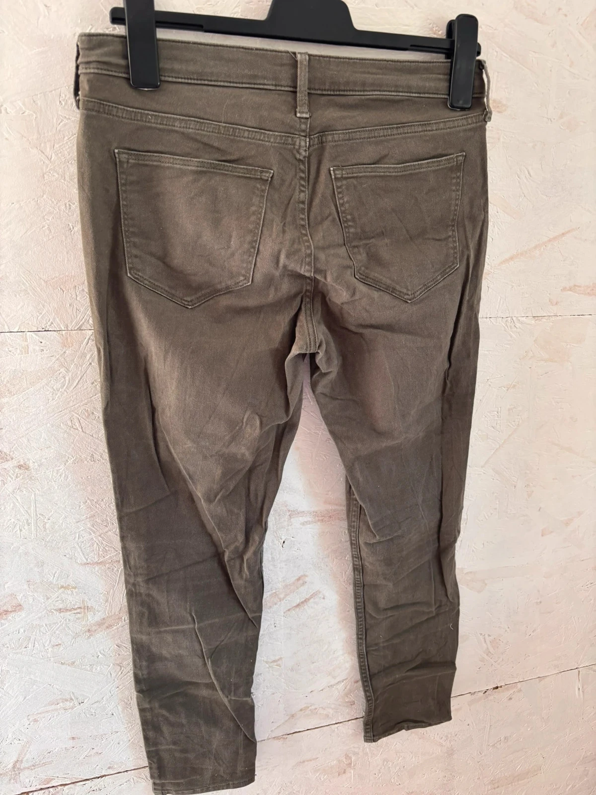 Khaki H&M Skinny Jean Pants (&Denim) Size 38 (US 29) Very Good Condition – photo 7
